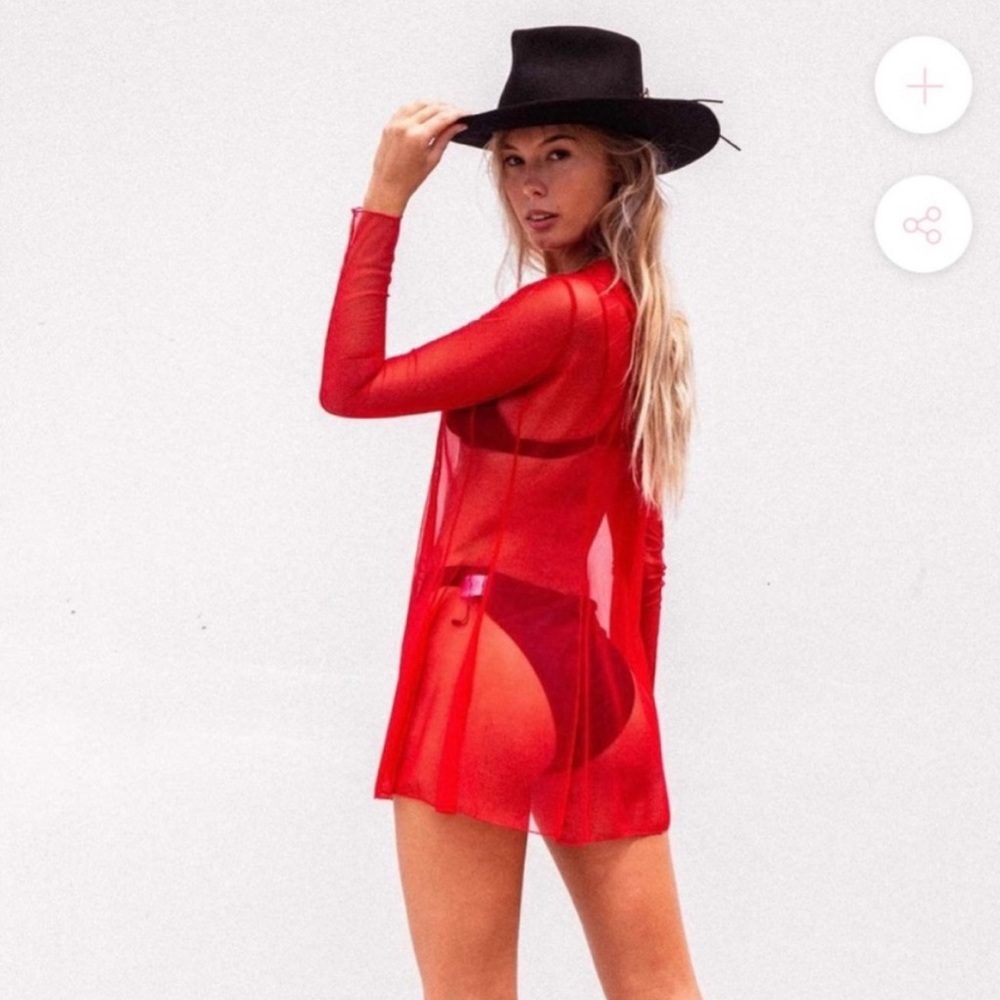 Her Pony the Label mesh dress
